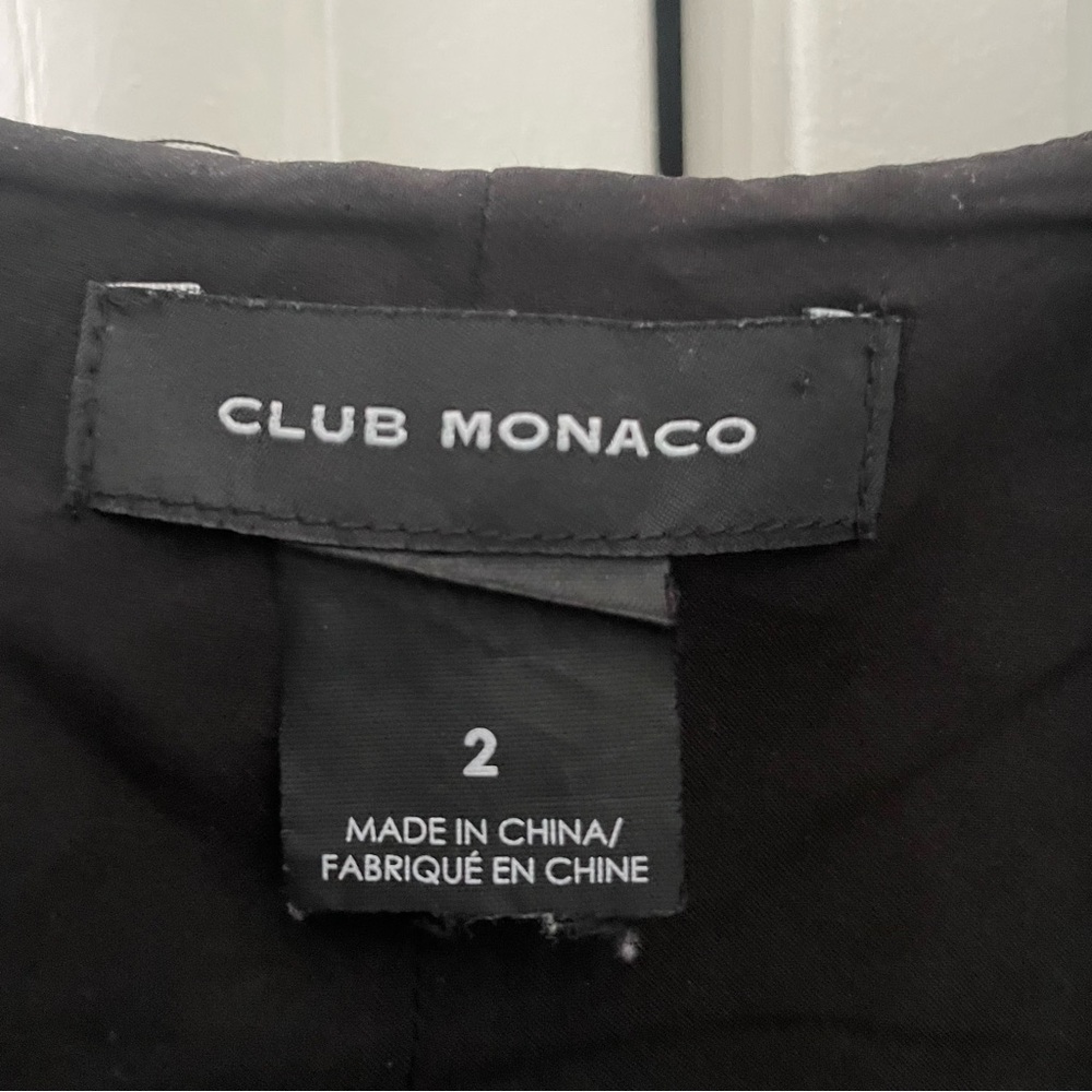 Club Monaco Black Jumpsuit - Picture 3 of 6